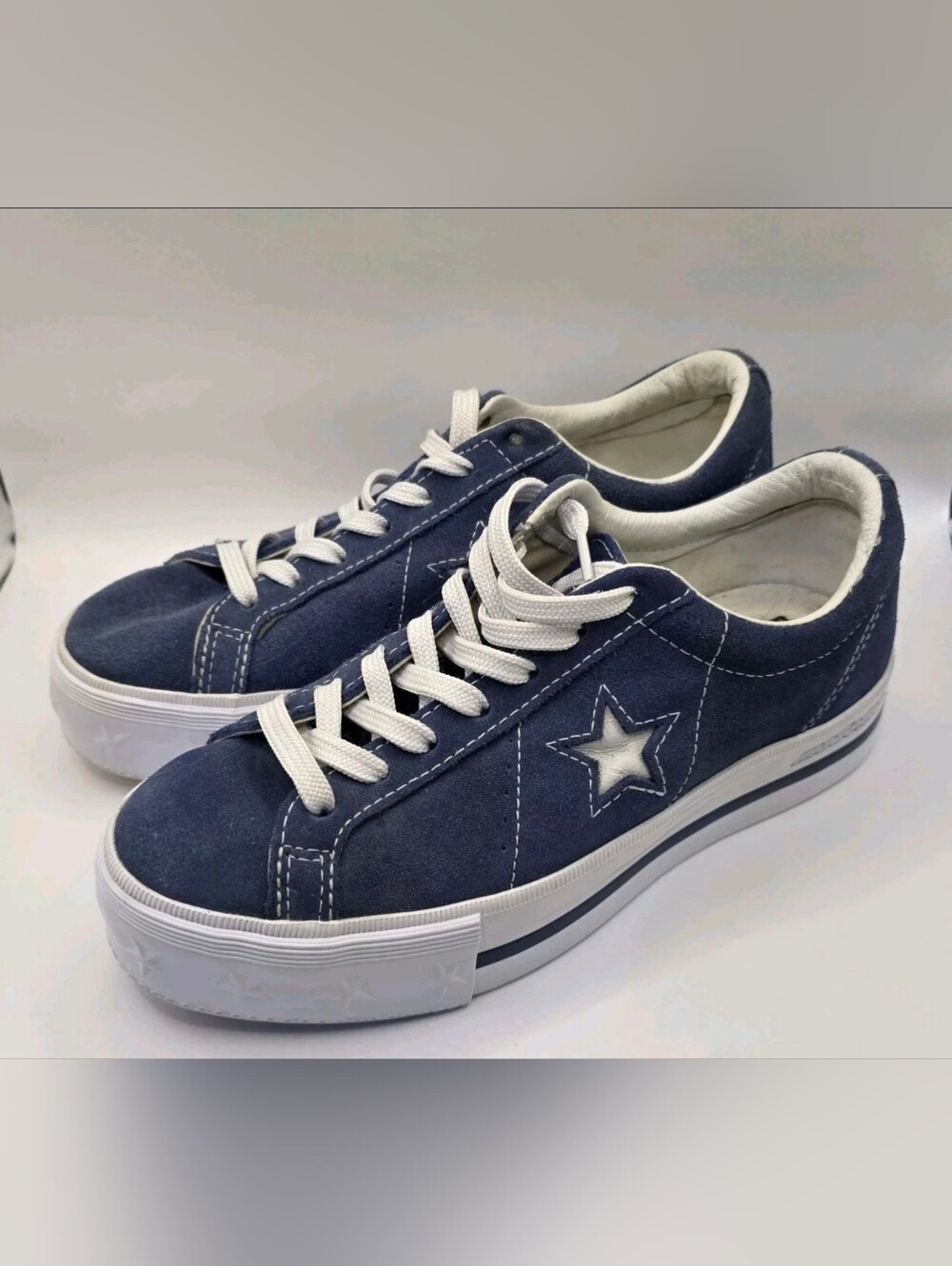 Converse One Star Pro Ox Low Top Navy/White Womens Size 6 Shoes